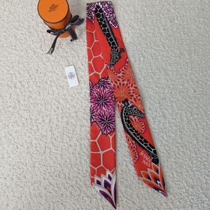 Authentic Hermes Silk Twilly